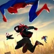 Постер Человек-паук: Через Вселенные, Spider-Man: Into the Spider-Verse (2018), A3 42×30 см (id3195) - изображение 3