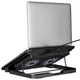 Охлаждающий кулер-подставка для ноутбука Hoco GA4 Jade Cooling Stand Black - изображение 3