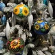 Новогодний шар на елку Santa Shop Осінній соняшник Бордовый 10 см (4820001154313) - изображение 7