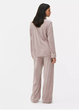 Плюшевые пижамные штаны Primark Soft Touch Boyfriend Pyjamas S для дома и сна Кофейный (8564) - изображение 3