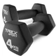 Гантелі для фітнесу неопренові TREX Sport TX-040VD 2x4кг - зображення 1