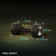 Гантелі для фітнесу неопренові TREX Sport TX-040VD 2x4кг - зображення 3