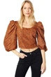 Топ Levi's 40(XS) Коричневый микс (130269) - изображение 4