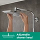 Душова система HANSGROHE Crometta E Showerpipe 240 1jet з термостатом (27271000) - зображення 10