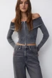 Джинси Pull & Bear сірий WIIQJ714 32 - изображение 4