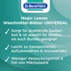 Эко -порошок в салфетках для стирки Dr. Beckmann MAGIC LEAVES Waschmittel-Blatter Universal Laundry detergent sheets, 25 шт - изображение 9