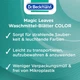 Еко-порошок у серветках для прання Dr. Beckmann MAGIC LEAVES Colorwaschmittel Laundry detergent sheets, 25 шт - зображення 11