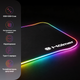 Коврик для мыши с подсветкой Holmer 600х300х3 мм Black (GMP-01RGB) - изображение 3