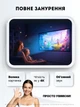 Смарт проектор Salange HA109 Android 11 Wi-Fi Bluetooth 200 ANSI HD 720P поддержка 4K портативный мини LED мощный видеопроектор домашний кинотеатр для дома офиса фильмов презентаций телефона смартфона HDMI USB 180° поворот - изображение 5