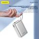 Повербанк 30000 mAh 65W для ноутбука Foneng PX128 с LED дисплеем и быстрой зарядкой PD/QC USB-C порт встроенный кабель Type-C универсальный мощный портативный повербанк 30 000 power bank павербанк для телефона iPhone Samsung роутера планшета silver - изображение 5