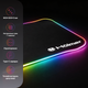 Коврик для мыши с подсветкой Holmer 800х300х3 мм Black (GMP-02RGB) - изображение 3