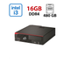 Компьютер Fujitsu Esprimo D556 E85+ SFF / Intel Core i3-6100 (2 (4) ядра по 3.7 GHz) / 16 GB DDR4 / 480 GB SSD / Intel HD Graphics 530 б/у - изображение 1