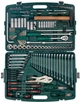 Набір інструментів Hans Tools 1/2" і 1/4" 158 предметів (TK - 158v) - зображення 2