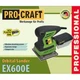 Эксцентриковая шлиф машина PRO-CRAFT EX-600E - изображение 3