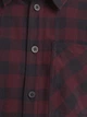 Рубашка хлопковая мужская Jack Wolfskin Lite Flannel A65026-T0378 M Сливовая с черным (4064886563956) - изображение 4