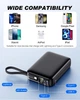 Power Bank, портативний зарядний пристрій ємністю 26800 мАч Чорний Б/В - зображення 4