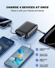 Power Bank, портативний зарядний пристрій ємністю 26800 мАч Чорний Б/В - зображення 8