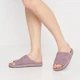 Женские домашние тапочки с анатомической подошвой с открытым носком FX shoes 7007 36 (23 см) Сиреневые (2820000016706) - изображение 2