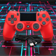 Беспроводной джойстик для PS4 Красный игровой геймпад Bluetooth джойстик Dual Shock PS4 - изображение 3