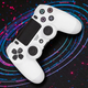 Бездротовий джойстик для PS4 Білий ігровий геймпад Bluetooth джойстик Dual Shock PS4 - зображення 4