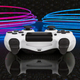 Бездротовий джойстик для PS4 Білий ігровий геймпад Bluetooth джойстик Dual Shock PS4 - зображення 7