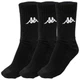 Носки Kappa Trisper Tennis Sock 3pk черный Унисекс 35-38 - изображение 1