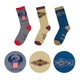 Носки Harry Potter Fantastic Beastic Macusa Socks Set of 3 мультиколор Унисекс 36-40 - изображение 1