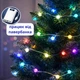 Гірлянда RGB Smart "Матова кулька" з пультом ДК 10 м 50 лампочок, світлодіодна декоративна гірлянда для дому, кімнати та ялинки, з Bluetooth, керуванням через додаток та USB живленням, ML-1689 - зображення 1