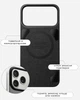Кожаный чехол Nomad Magnetic Horween Black для iPhone 17 Pro Max - изображение 8