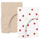 Набор простыней на резинке Cosas CHERRY HEARTS ранфорс 180x 200x20 2 шт (4822052399194) - изображение 1