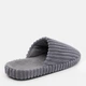 Женские домашние тапочки утепленные меховые с закрытым носком FX shoes Лотос 7305 41 26 см Серые (2820000018830) - изображение 5