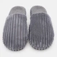 Женские домашние тапочки утепленные меховые с закрытым носком FX shoes Лотос 7305 41 26 см Серые (2820000018830) - изображение 6
