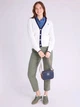 Сумка кросс-боди через плечо женская маленькая U.S. Polo Assn 85527281 Синий/Коричневый (1159849998) - изображение 2