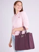 Сумка шоппер женская из искусственной кожи U.S. Polo Assn 582109510 Бордовая (1159850013) - изображение 3