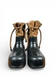 Дождевые сапоги UGG (s/n 1133953) Размер 36 (usa 5) 22 см, Черно-коричневый - изображение 5