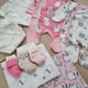 Набор одежды 12 шт. для новорожденной девочки Pink Cats - изображение 2