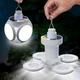 Аккумуляторный фонарь с солнечной панелью для кемпинга USB BL 2029 ( см11607 ) - изображение 2