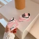 Чехол для наушников Airpods Pro/Pro2 защитный кейс розовый кроссовок Найк - изображение 2