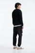 Штани Pull & Bear чорний JNLIT942 S - изображение 2