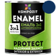 Эмаль антикоррозийная 3 в 1 Kompozit PROTECT синий 2,7 кг - изображение 1