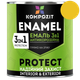 Емаль антикорозійна 3 в 1 Kompozit PROTECT жовтий 2,7 кг - зображення 1