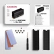 Радіатор з пасивним охолодженням для накопичувачів AXAGON CLR-M2XL heatsink for M.2 SSD - зображення 4