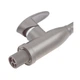 Змішувач для кухні PLAMIX CEZAR-011-B SET GRAPHITE REFL.GRAY з силіконовим виливом, з підведенням (PM0720) - изображение 2