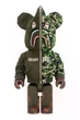 Колекційна Фігурка Medicom Bearbrick x Bape x Readymade 1000% (70 см) - изображение 1