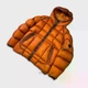 Куртка Пуховик C.P. Company D.D. Shell Hooded Down Jacket Orange M - изображение 1