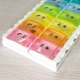 Органайзер для таблеток MBM HOME 7 дней на 2 приема PC-12 COLOR разноцветный - изображение 2