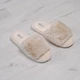 Капці жіночі хутряні MBM HOME PAVA SL-01 38-39 BEIGE р. 38-39, бежеві - зображення 3