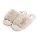 Капці жіночі хутряні MBM HOME PAVA SL-01 38-39 BEIGE р. 38-39, бежеві - зображення 7