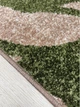 Ковер с невысоким ворсом Espresso 1.5х2.3 м. Beige\Green 02575A - изображение 8