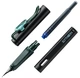 Чорнильна ручка Lamy Safari x Harry Potter Slytherin чорна з зеленим перо EF (дуже тонке) - изображение 4